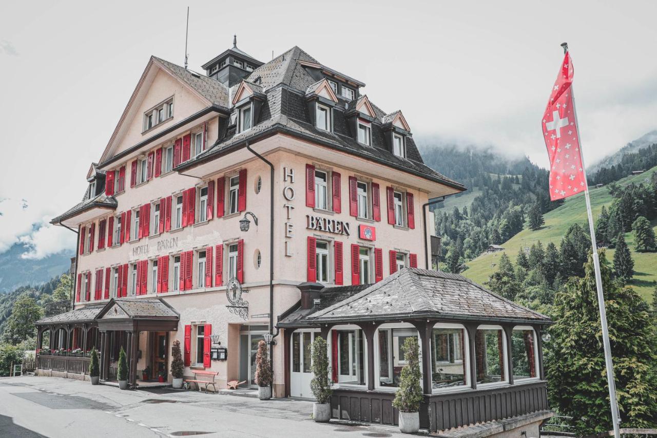 Historisches Hotel Baeren Kiental Exterior foto